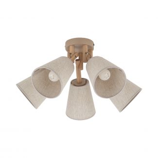 TK-LIGHTING 11606 VAIO SABIA LAMPA SUFITOWA 5XE27