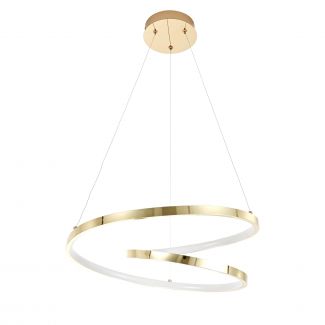 TK-LIGHTING 6374 NAPPI GOLD LAMPA WISZĄCA LED 45 W
