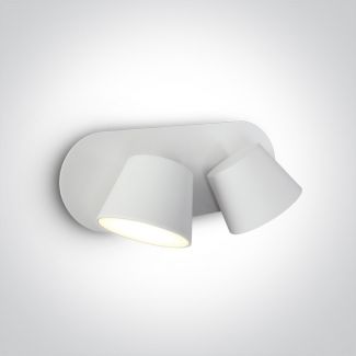 ONE LIGHT 65740A/W/W Mastro 2 biała dekoracyjna lampa 2x6W
