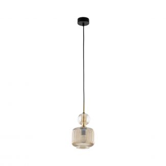TK-LIGHTING 11038 SOPHIA COGNAC LAMPA WISZACA 1XE14