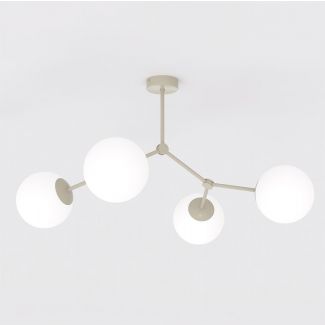 EMIBIG 1703/4 SPACE 4 MOKKA OPAL Lampa sufitowa