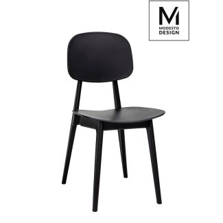 Modesto Design 8611.BLACK MODESTO krzesło ANDY czarne - polipropylen
