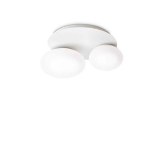IDEAL LUX 306957 NINFEA PL2 BIANCO LAMPA SUFITOWA biały
