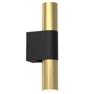 LUMINEX 3093 kinkiet Wall black/brass 2