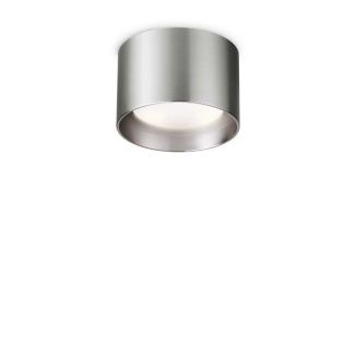 IDEAL LUX 314303 SPIKE PL1 ROUND NICKEL LAMPA SUFITOWA nikiel