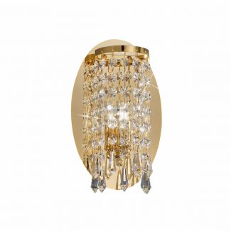 KOLARZ 262.61.3 CHARLESTON lampa ścienna złoto 24K