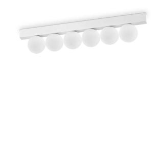 IDEAL LUX 328256 PING PONG PL6 BIANCO LAMPA SUFITOWA biały