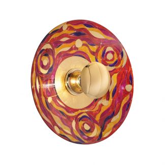 KOLARZ 0415.61L.V1.3.RV LUNA lampa ścienna złoto 24K