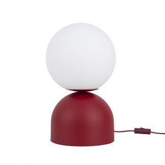 TK-LIGHTING 16217 MIKI BURGUND BIG LAMPKA NOCNA 1XE27