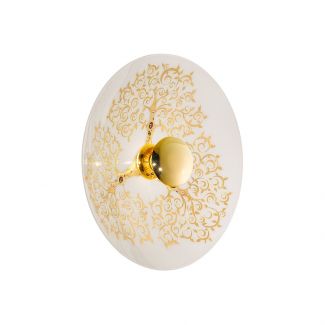 KOLARZ 0417.61L.V1.3.GO LUNA lampa ścienna złoto 24K