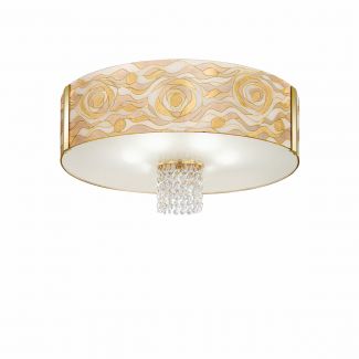 KOLARZ 0345.16.3.AQ.CH.OKPT EMOZIONE lampa sufitowa złoto 24K