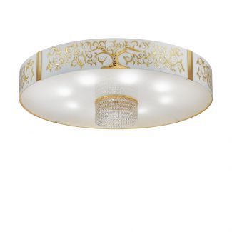 KOLARZ 0345.18S.3ALGO.OKPT EMOZIONE lampa sufitowa złoto 24K