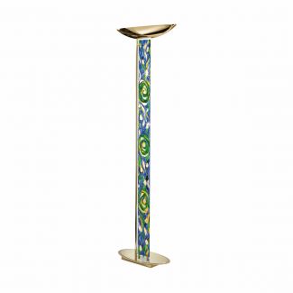 KOLARZ 0252.41.3.AQ.BG DELPHI lampa podłogowa złoto 24K