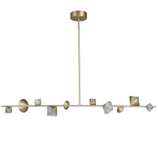Step into design ST-10307-130 gold Lampa wisząca CONE LED złota 130 cm