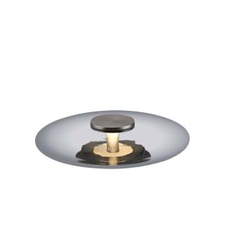 ZUMALINE 4080-15 PURE VITRUM LAMPA STOŁOWA SZARY