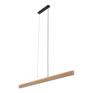 TK-LIGHTING 11651 VIGA WOOD LED SOSNA SZCZOTKOWANA POSTARZANA LAMPA WISZĄCA