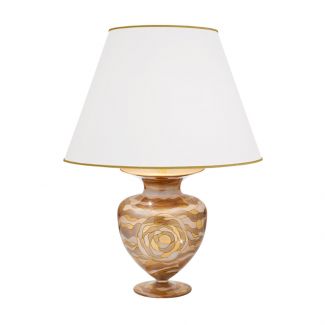 KOLARZ 1415.71M.CH ANFORA lampa stołowa złoto 24K