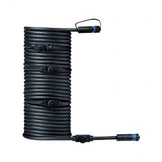 PAULMANN 93930 Kabel Plug & Shine IP68 10 m czarny