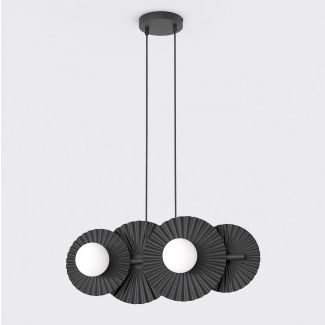 EMIBIG 1726/4 UMBRA 4 BLACK lampa wisząca