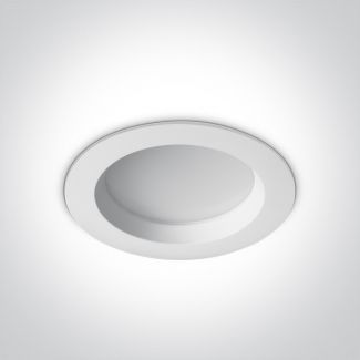 ONE LIGHT 10118B/W/C Pomos 3 biały downlight LED IP54 4000K 18W