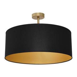 MILAGRO MLP7021 Lampa sufitowa BEN BLACK/GOLD 3xE27