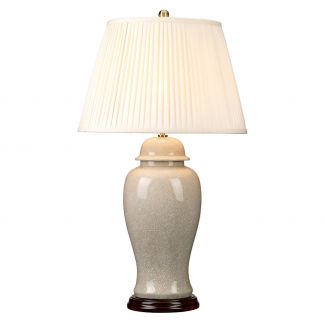 ELSTEAD Ivory Crackle IVORY-CRA-LG-TL 1 Light Large Table Lamp