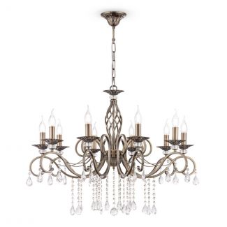 MAYTONI RC247-PL-10-R Royal Classic Grace Chandelier Brass