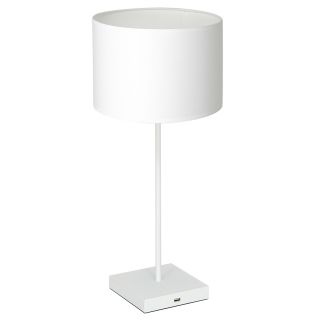 LUMINEX 906 oprawa przenośna Table lamp USB lampa stołowa biały