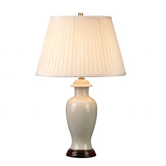 ELSTEAD Ivory Crackle IVORY-CRA-SM-TL 1 Light Small Table Lamp