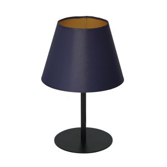 LUMINEX 3578 oprawa przenośna Arden lampa stołowa czarny niebieski złoty
