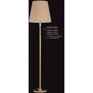 KUTEK TAMARA TAM-LS-1(P/A) lampa podłogowa mosiężna