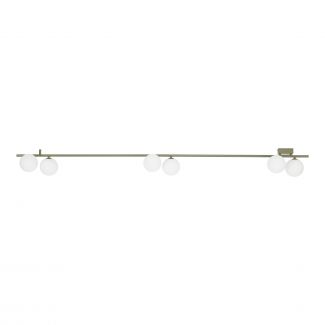 TK-LIGHTING 11480 IMELO OLIVE LAMPA SUFITOWA 6XG9