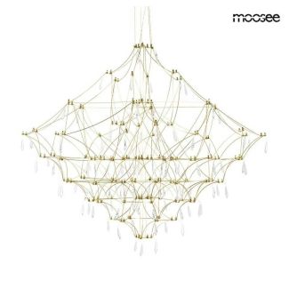 MOOSEE MSE1501100126 lampa wisząca CONSTELATION 120 GOLD - LED, stal szczotkowana