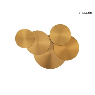 MOOSEE MSE1501100148 lampa ścienna SCUDO złota