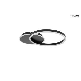 MOOSEE MSE1501100507 lampa sufitowa RINGS 2 czarna