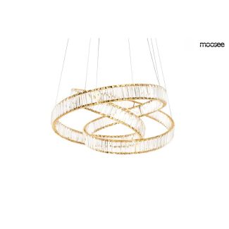 MOOSEE MSE1501100538 lampa wisząca WAVE 80 złota