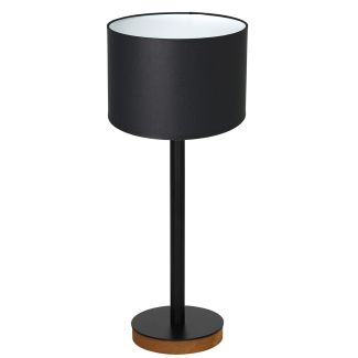 LUMINEX 3834 oprawa przenośna Table lamps lampa stołowa czarny brązowy biały