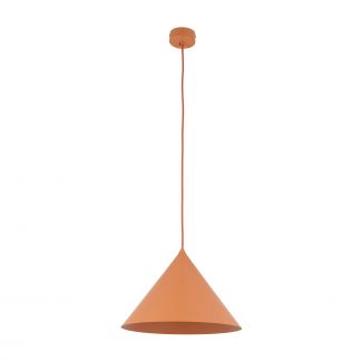 TK-LIGHTING 11385 CONO L SALMON LAMPA WISZĄCA 1XE27