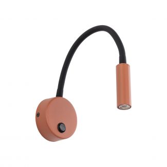 TK-LIGHTING 11448 LAGOS BRICK/BLACK KINKIET 1XG9