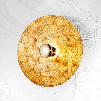 KOLARZ 0331.61XL.V1.3 LUNA lampa ścienna złoto 24K