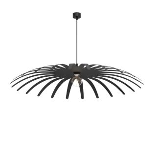 ANTIGO Lampa wisząca Spino P - Czarna 5012
