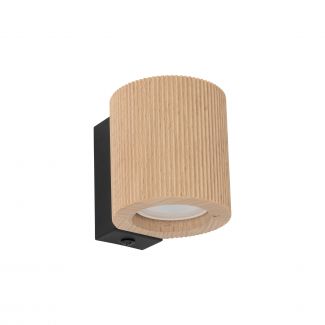 TK-LIGHTING 11443 EVE CORTE WOOD KINKIET 1XGU10
