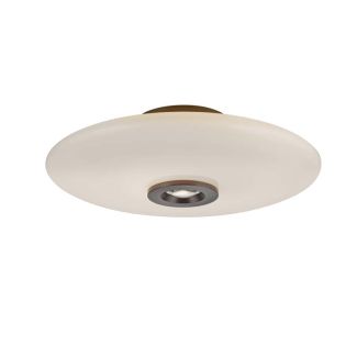 ZUMALINE 6083-34 PURE VITRUM LAMPA SUFITOWA CIEMNOMETALOWO-BRĄZOWY