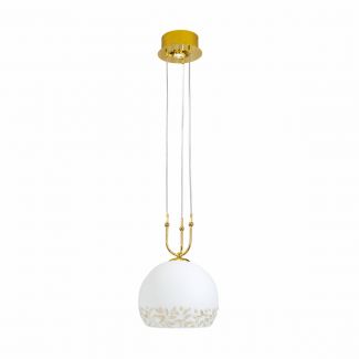 KOLARZ 0392.31+1M.3.LI.WA LUNA lampa wisząca złoto 24K