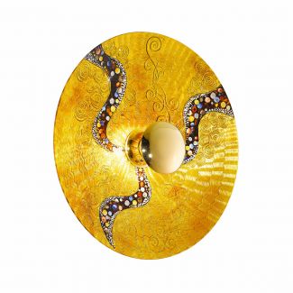 KOLARZ 0365.61XL.V1.3 LUNA lampa ścienna złoto 24K