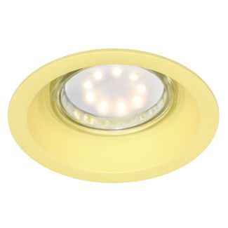 CANDELLUX 2268712 SA-12 YE GU10 MAX 35W 230V oczko sufitowe lampa sufitowa kolor żółty materiał aluminim kolor żółty