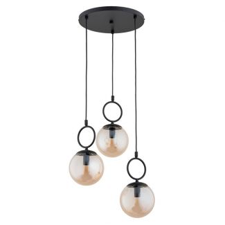 ALFA 62563 SITRO PLAFON AMBRA OP. OŚW. 3 PŁ