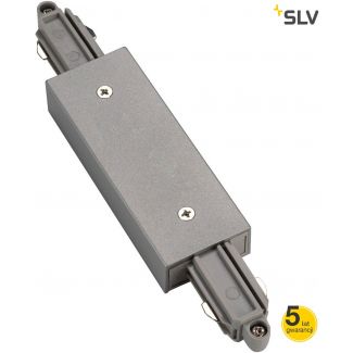 SLV 143102 Łącznik podłużny elektr. z możl. Podł. zasilania 1-fazowa HV srebrnoszary łącznik zasilający 1-fazowy