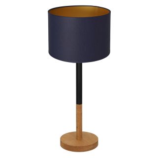 LUMINEX 3828 oprawa przenośna Table lamps lampa stołowa czarny brązowy niebieski złoty