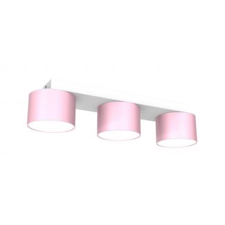 MILAGRO MLP7555 Lampa sufitowa DIXIE Pink/White  3xGX53